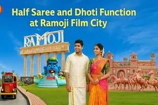 Half Saree And Dhoti Function At Ramoji Film City