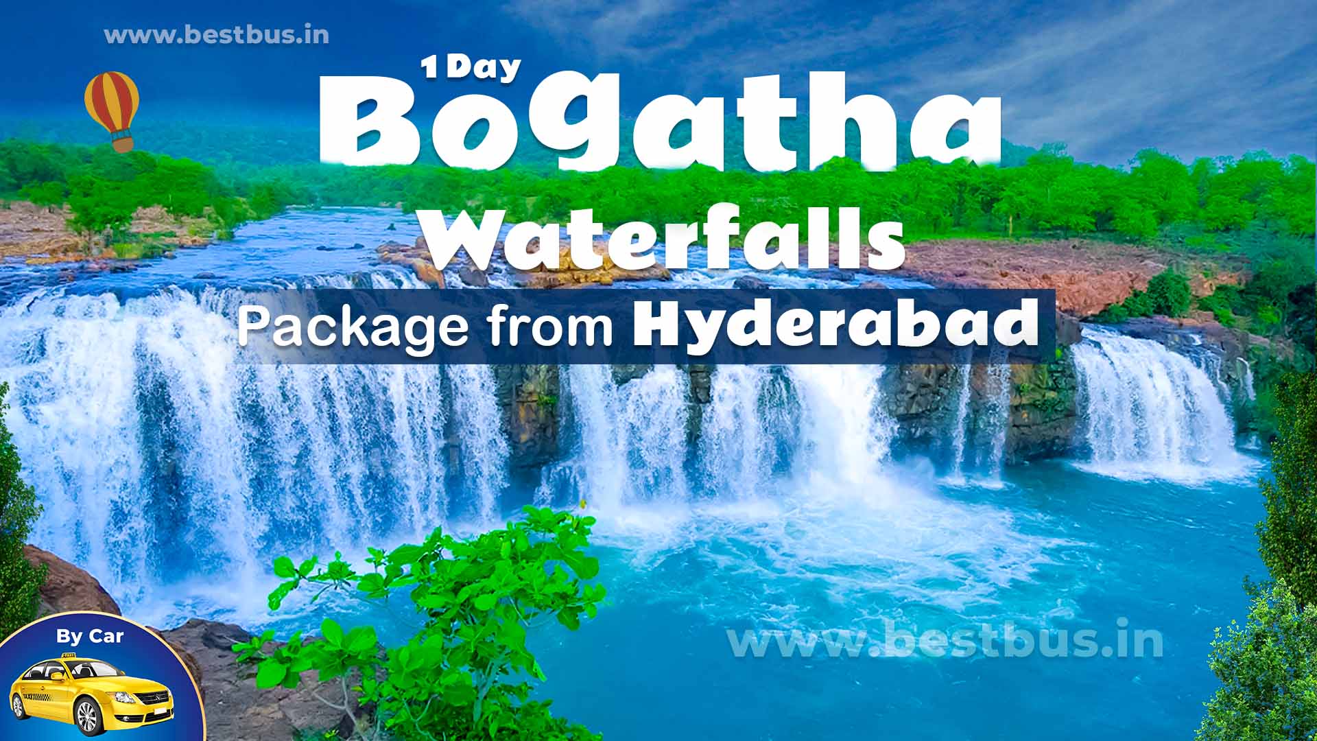 1 Day Bogatha Waterfalls Package From Hyderabad