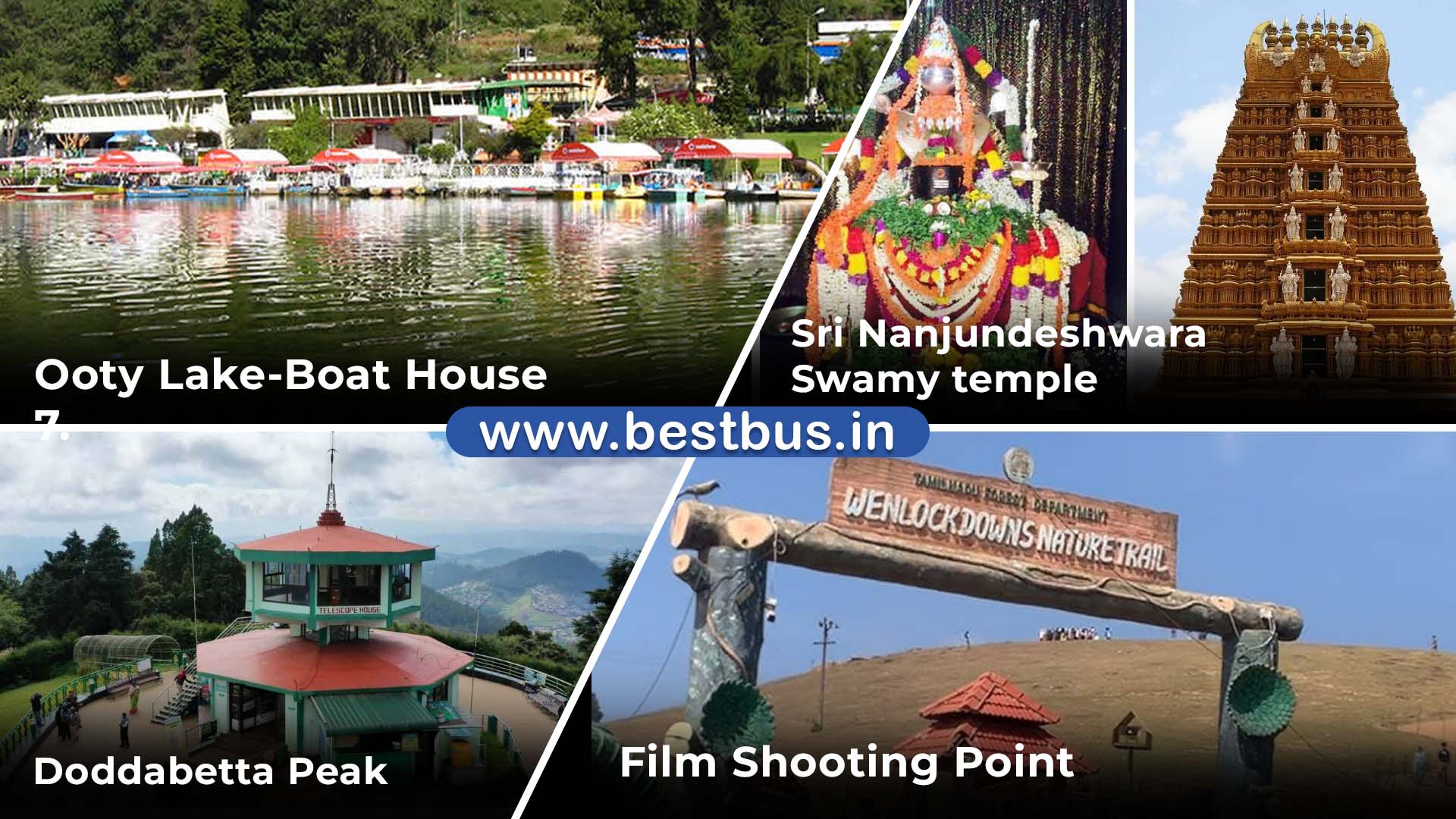 1 Night 2 Days Mysore To Ooty Doddabetta Tour Package 03
