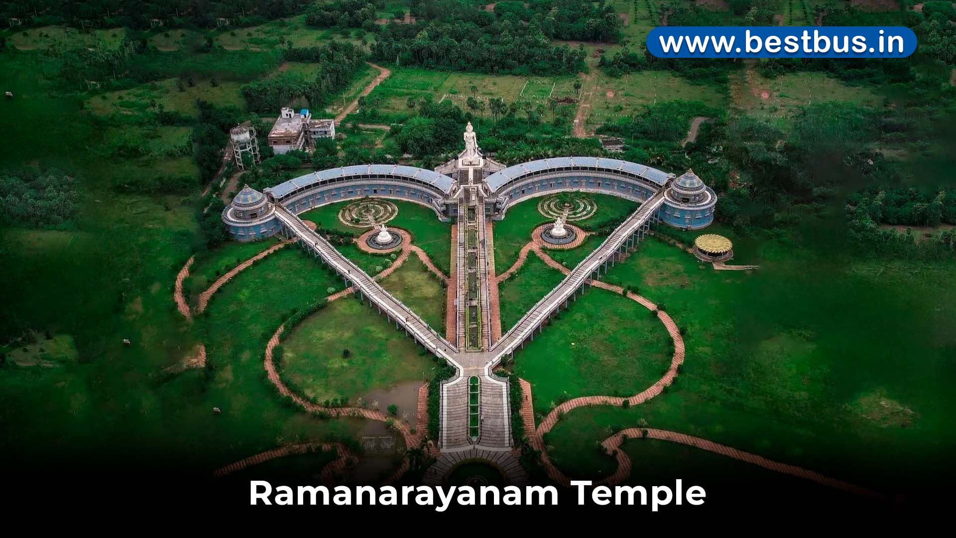 1 Night-2 Days Visakhapatnam-Sri Ramanarayanam Temple-Simhachalam Tour