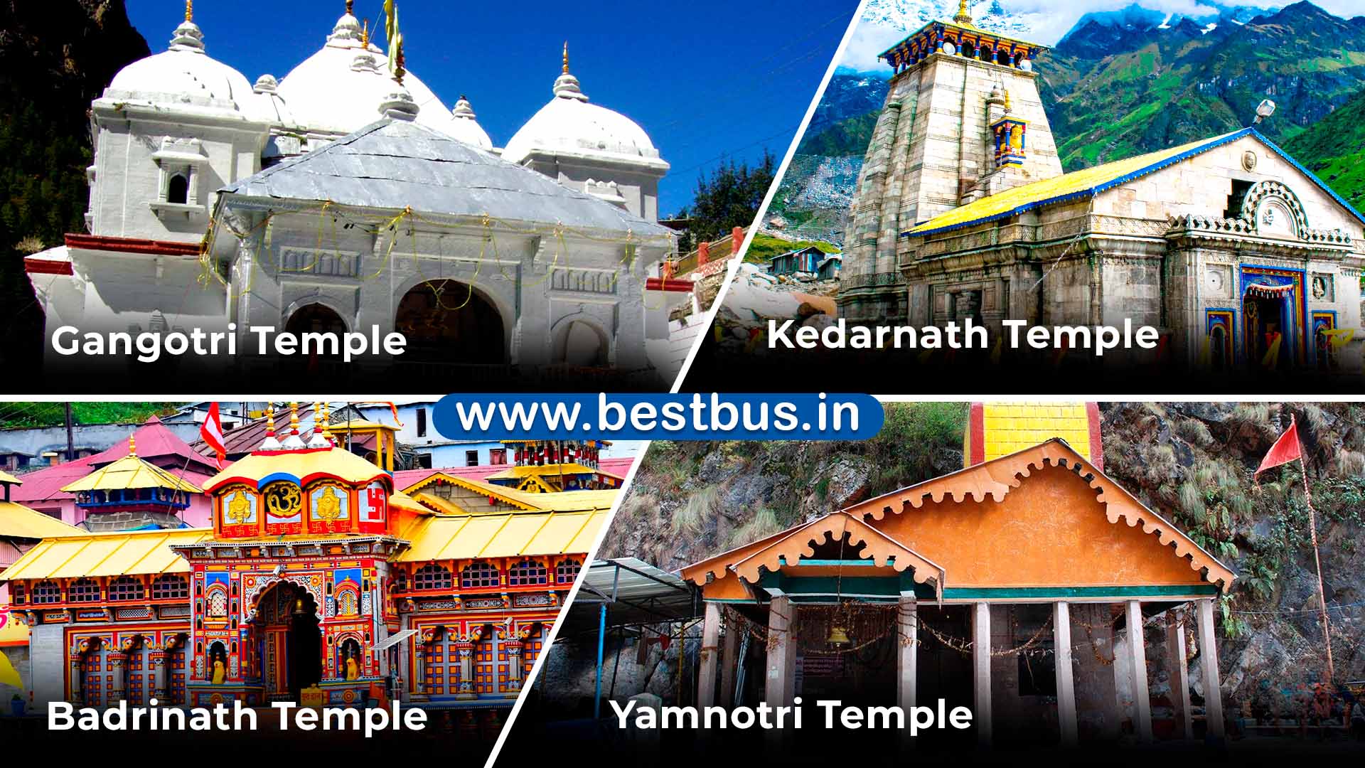 11 Nights-12 Days  Char Dham Yatra From Delhi