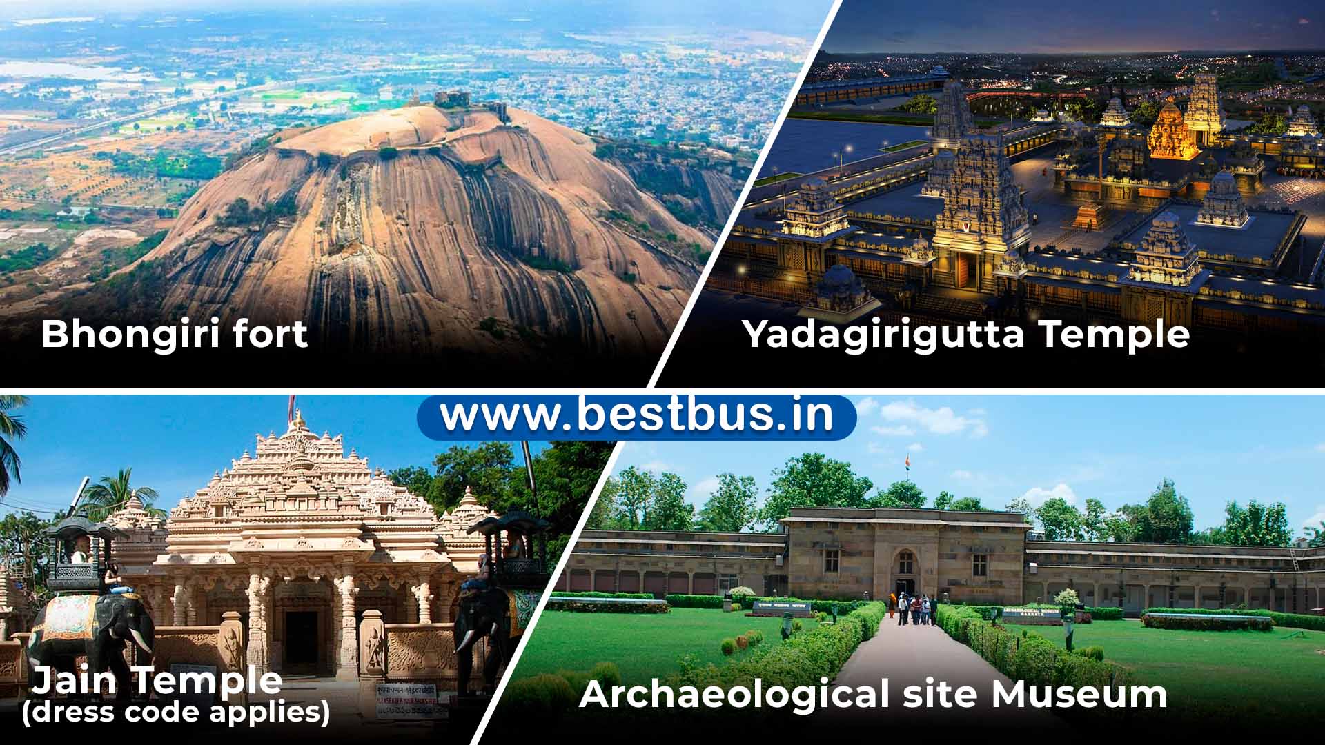 2 Days-1 Night Yadagirigutta-Warangal-Ramappa Temple-Lakhnavaram Tour From Hyderabad