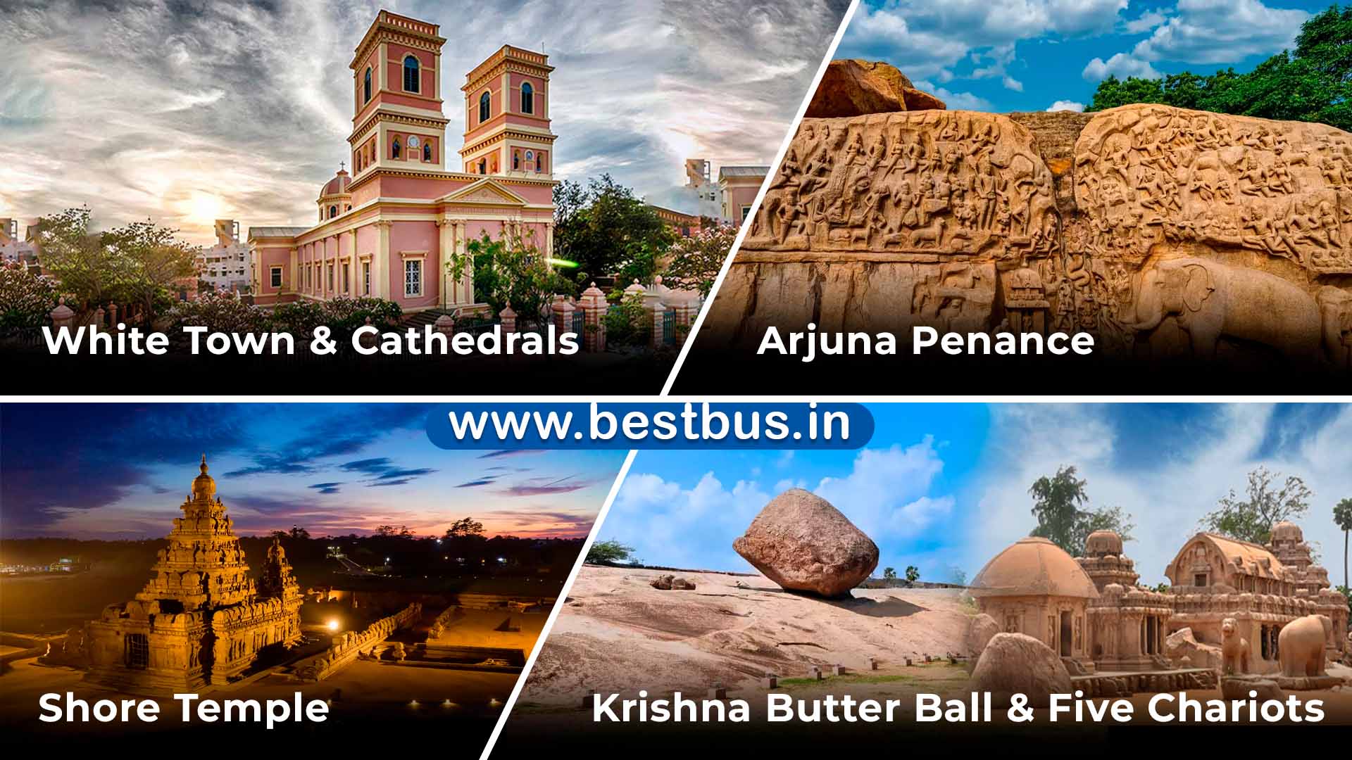 2 Nights-3 Days Chennai To Mamallapuram-puducherry Tour Package