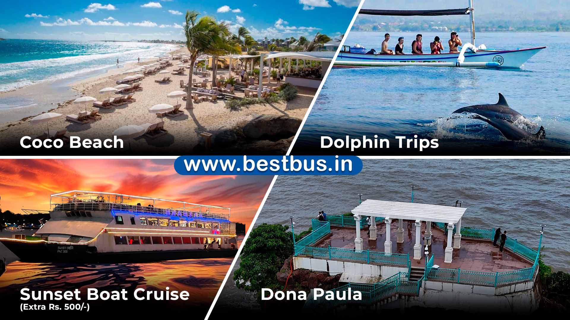 2 Nights-3 Days Goa Tour Package