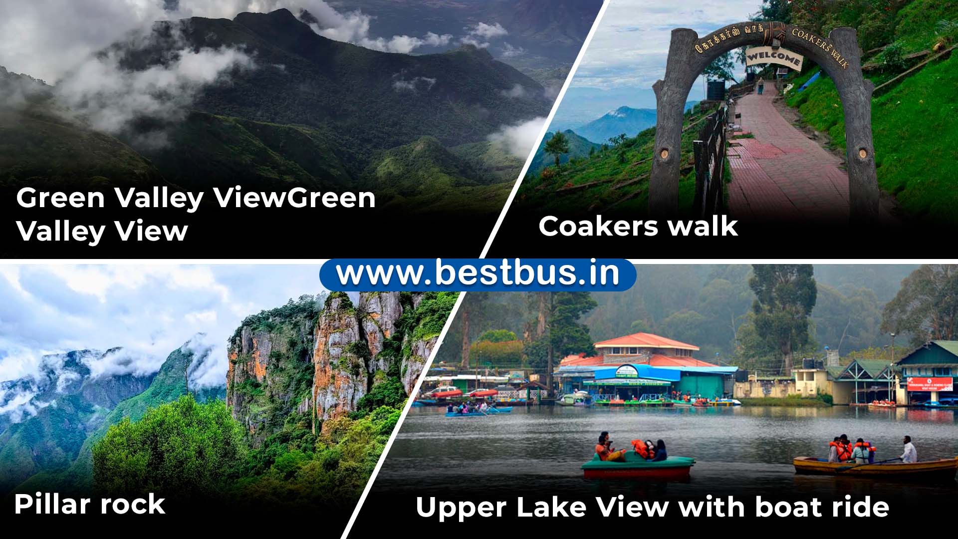 2 Nights-3 Days Kodaikanal Holiday Package From Thrissur By Train