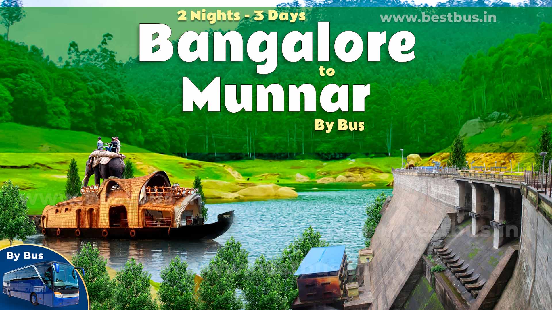 3 Days Munnar Tour Package From Bangalore