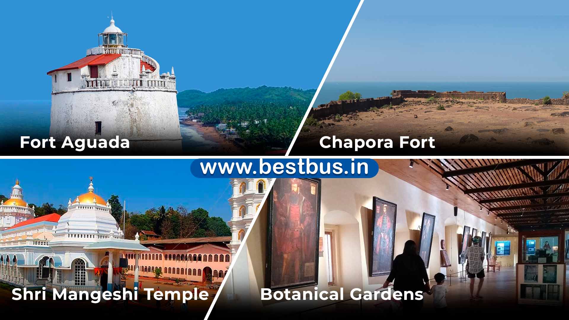 3 Nights-4 Days Hyderabad to Goa Tour Package By Flight