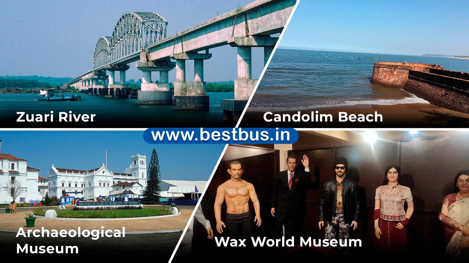 3 Nights-4 Days Hyderabad to Goa Tour Package By Flight