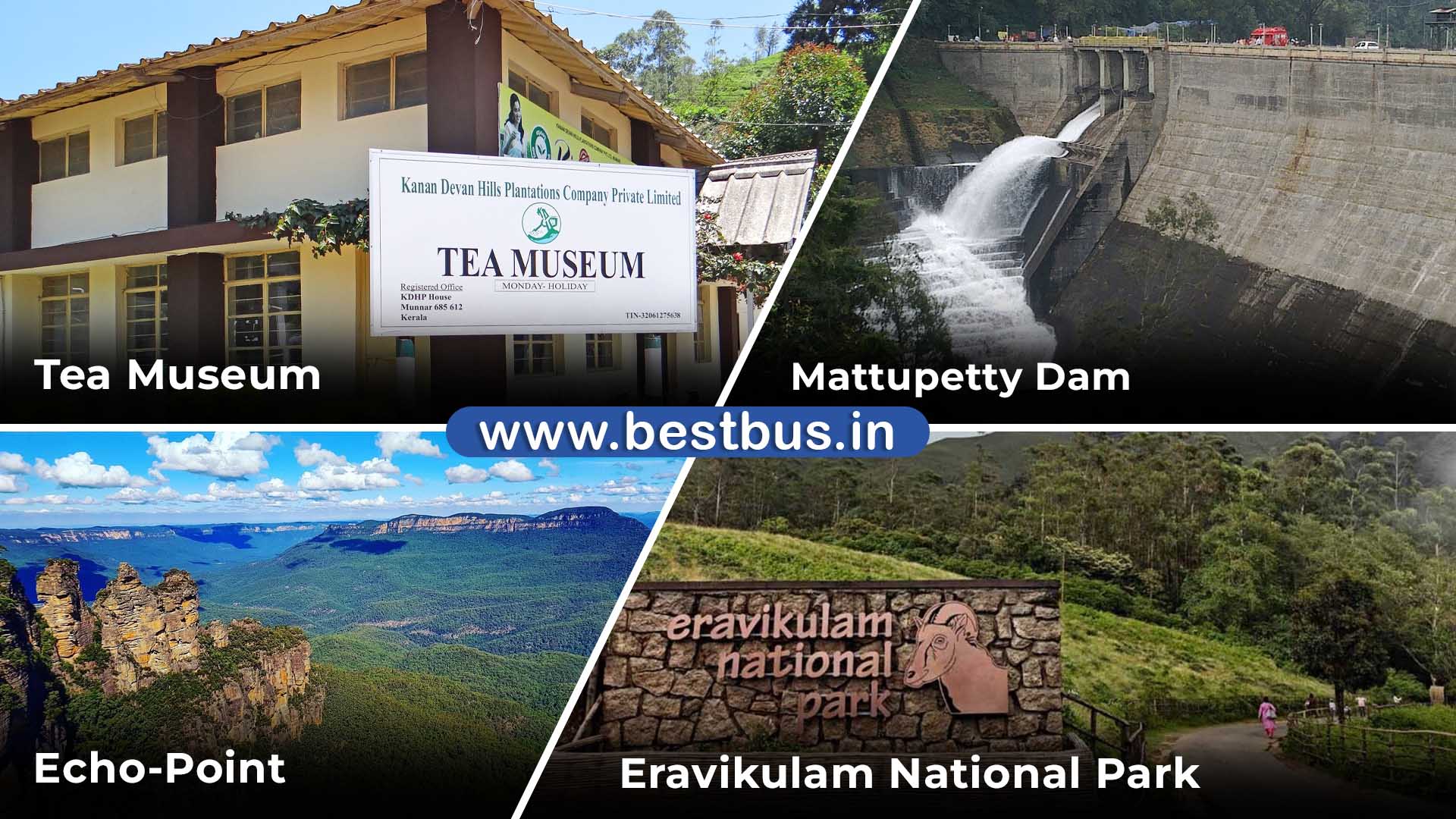 3 Nights-4 Days Munnar-Thekkady Tour Package From KochiErnakulam visit place 1
