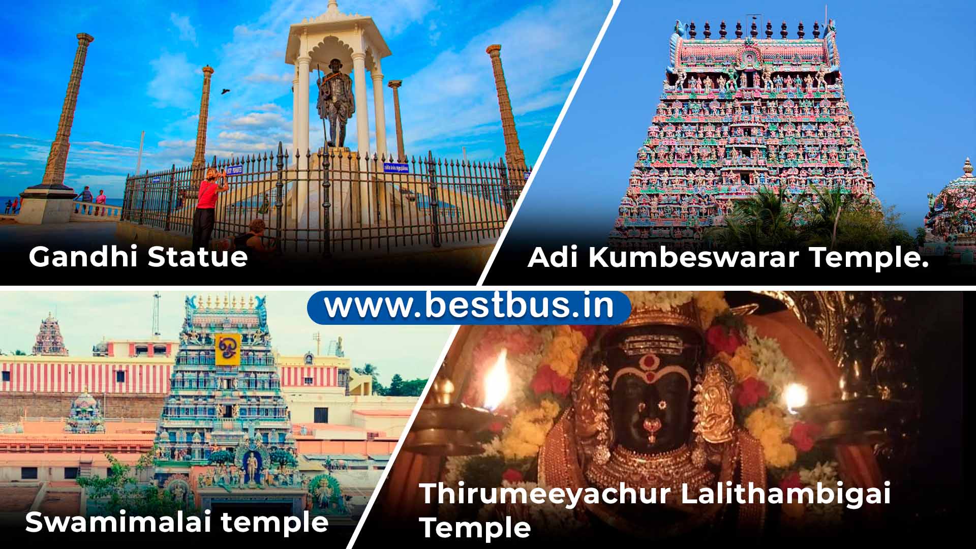4 Nights-5 Days Chennai To Mamallapuram-puducherry-kumbakonam-thanjavur-trichy Tour Package