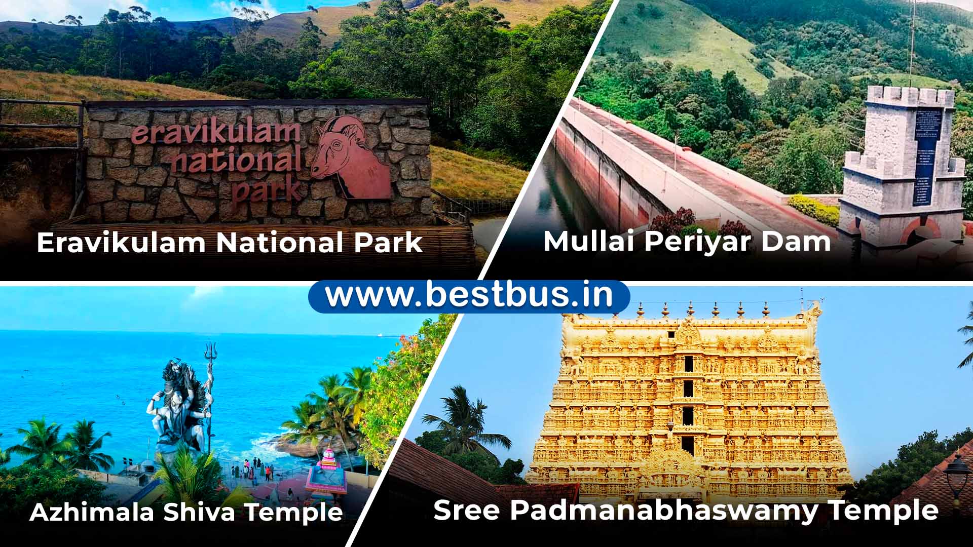 4 Nights-5 Days Exotic Kerala With Houseboat Stay From Trivandrum