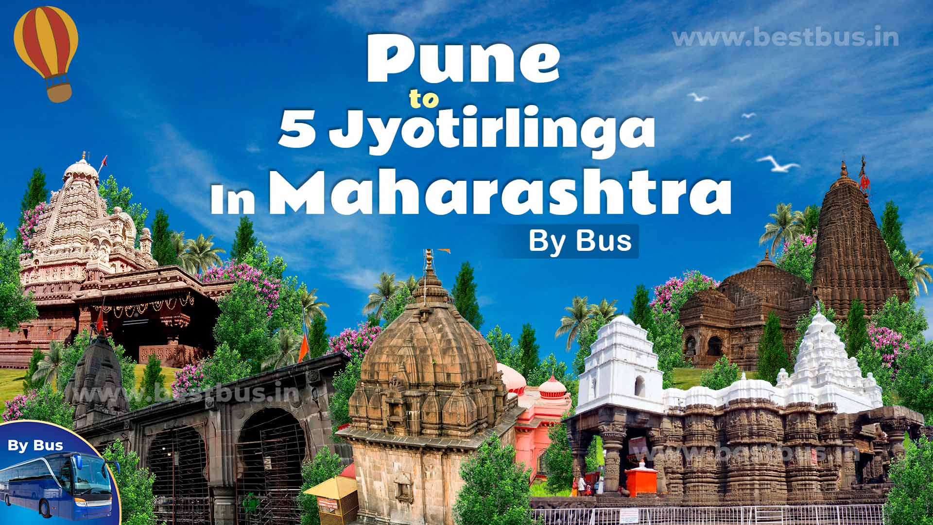 5 Jyotirlinga In Maharashtra Tour Package From Pune