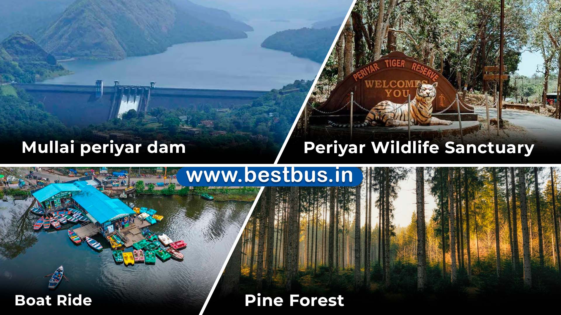 5 Nights-6 Days Chennai To Kodaikanal-thekkady Tour Package By Train