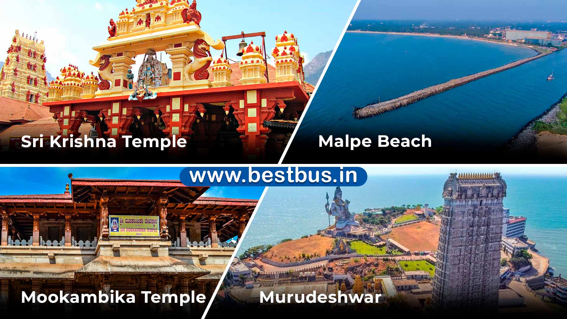 5 Nights-6 Days Hyderabad To Udupi-sringeri-gokarna-murudeshwar Tour Package By Train