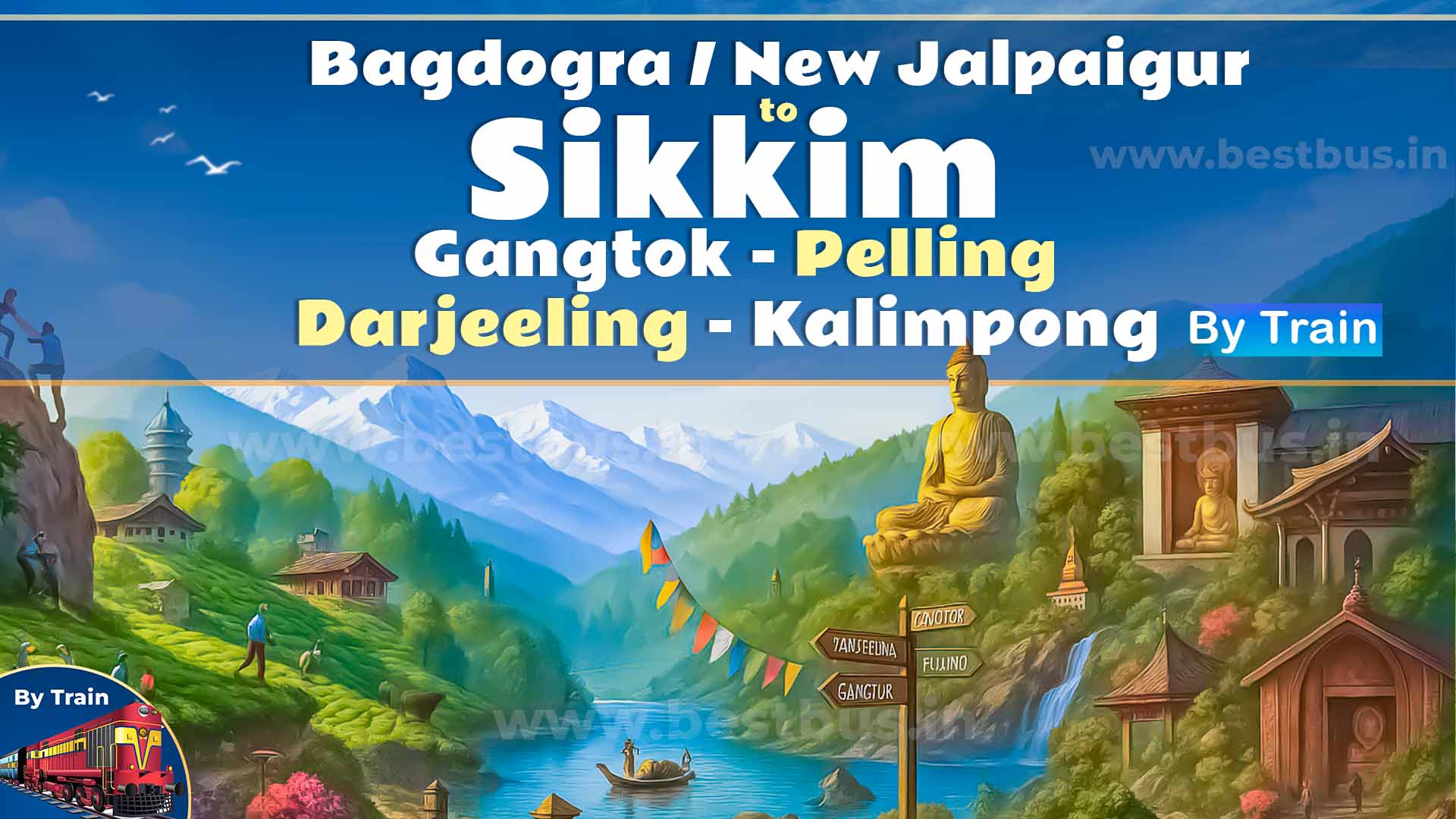 7 Nights-8 Days Sikkim Platinum With Gangtok Pelling Darjeeling Kalimpong Tour Package From Bagdogra Or New Jalpaiguri