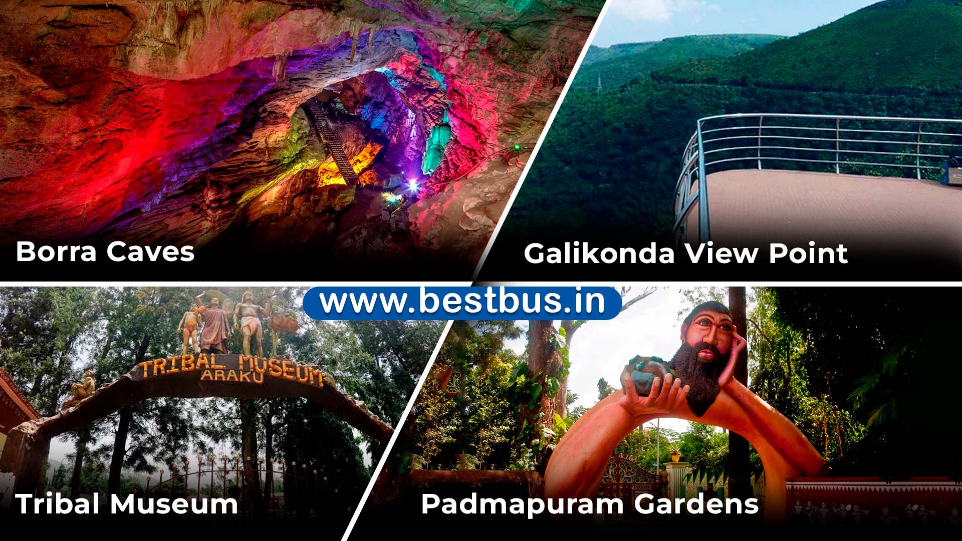 Aptdc Araku Rail Cum Road Tour Package