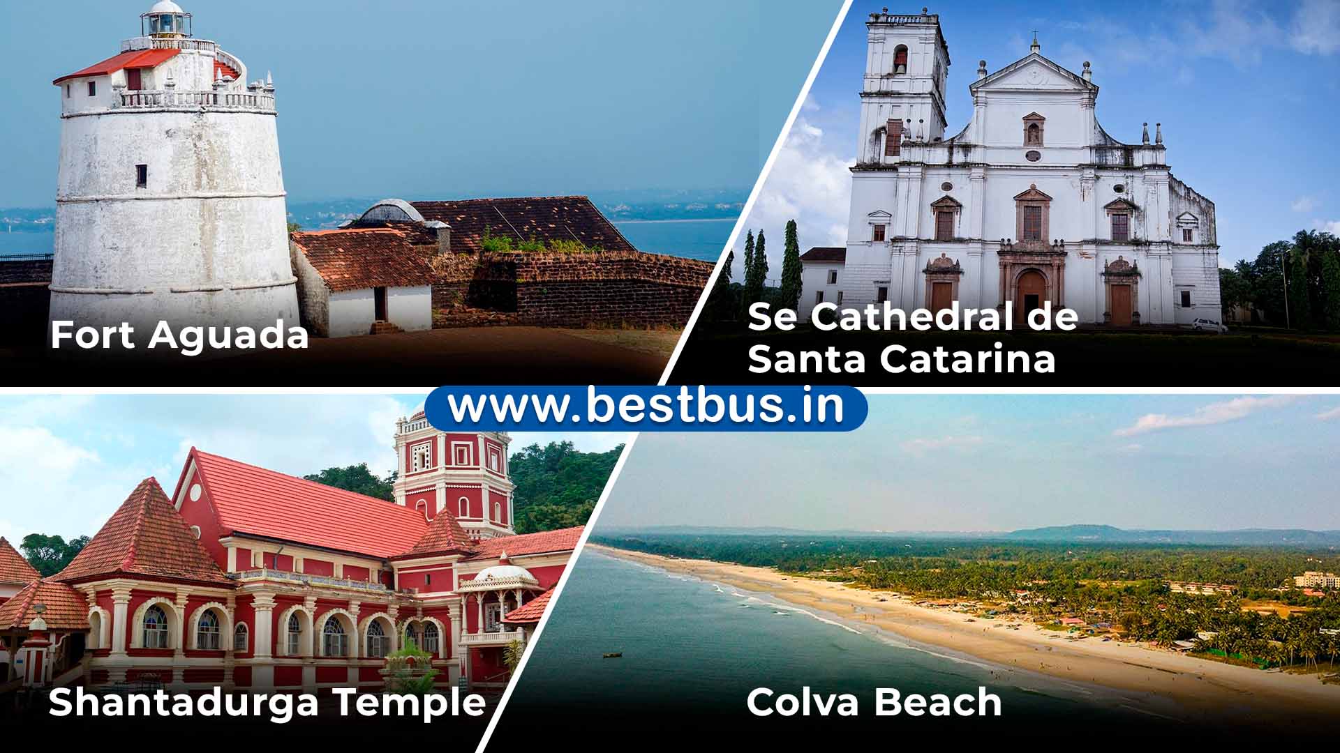 Bangalore To Goa 3 Nights-4-days Package By Bus