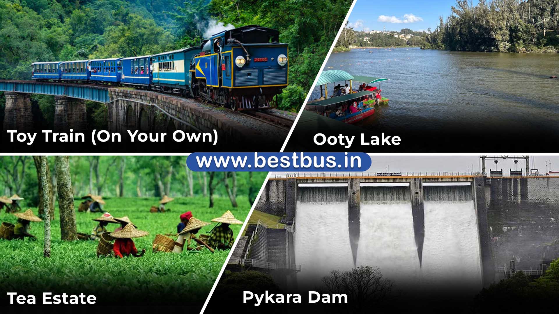 Bangalore To Mysore (2 Days) Ooty Coonoor Filmy Chakkar - 4 Nights-5 Days Tour Package visit place 5