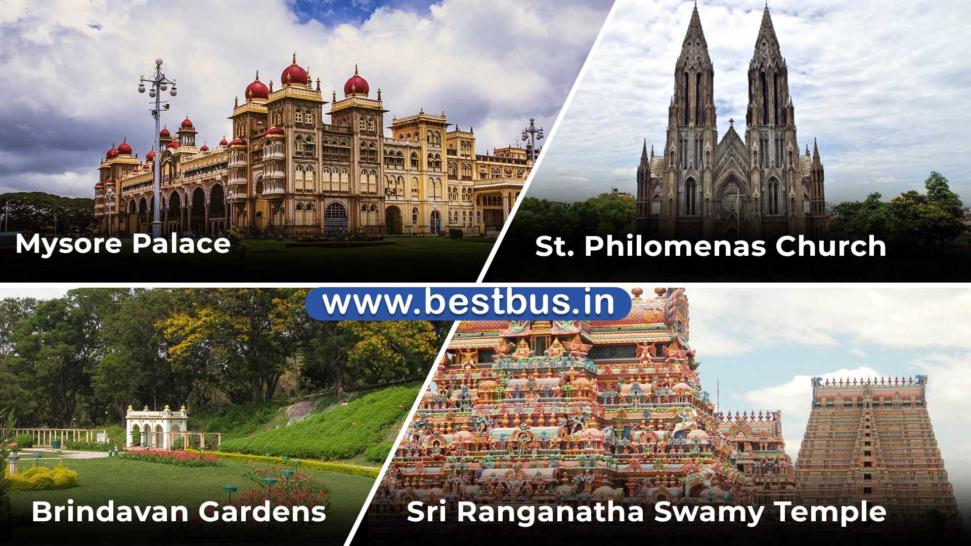 Bangalore To Mysore Coorg Madikeri Bandipur Ooty Coonoor Drop At Coimbatore - 6 Nights-7 Days Tour Package 01