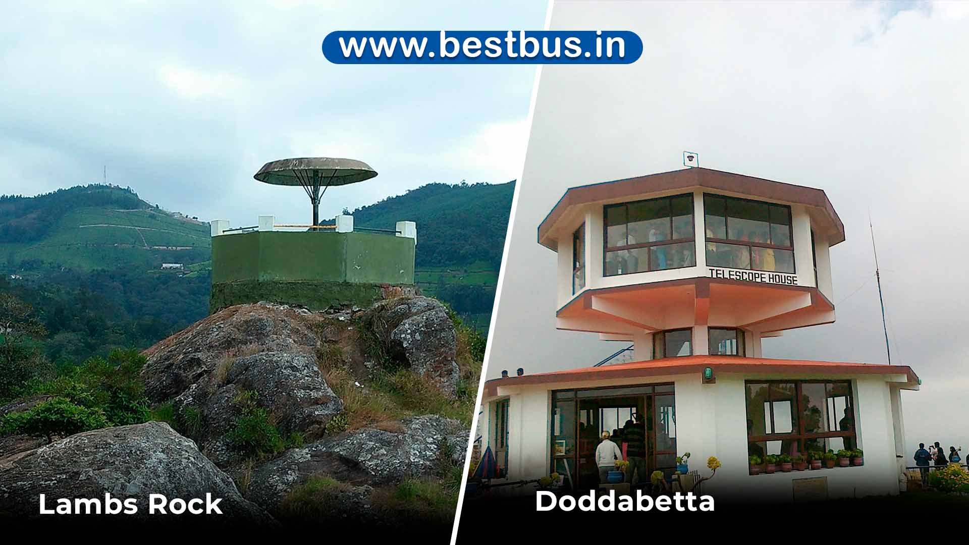 Bangalore To Mysore Ooty Coonoor 2 Nights-3 Days Tour Package by Car