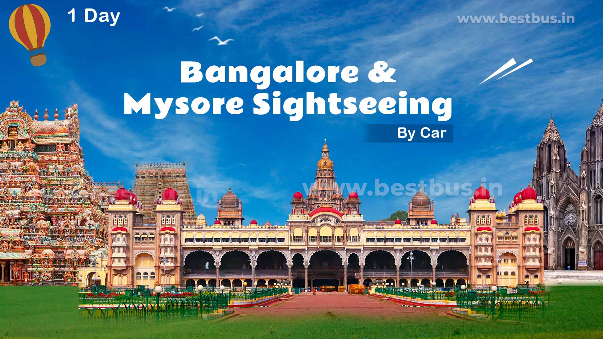 Bangalore To Mysore Tour Package By Car