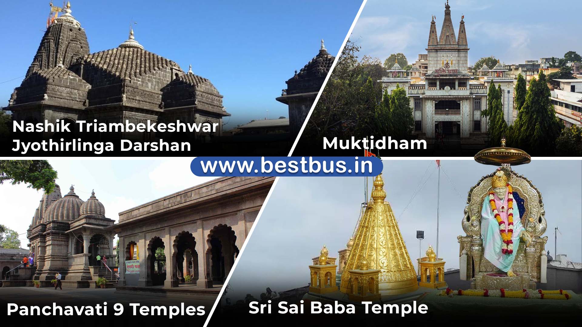 Bangalore To Shirdi Tour With 3 Jyotirlinga Darshan visit place 2