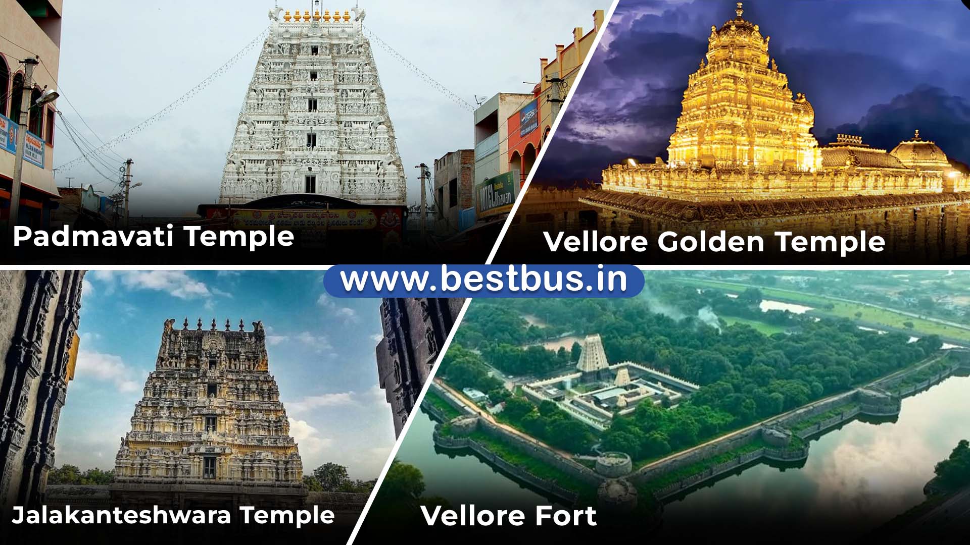 Bangalore To Vellore Fort-jalakanteshwara Temple-mahalakshmi Golden Temple Tour Package