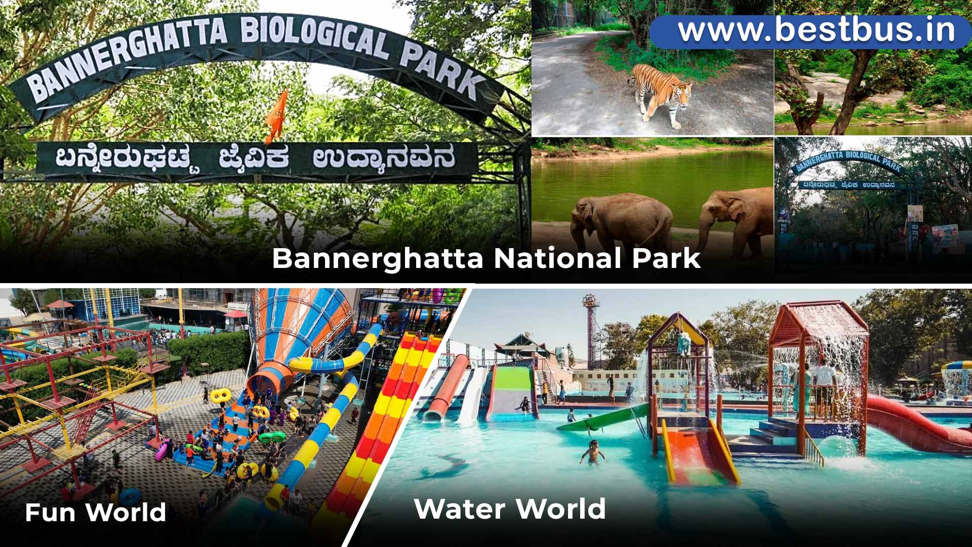 Bannerghatta National Park Tour With Fun World Visit place 01