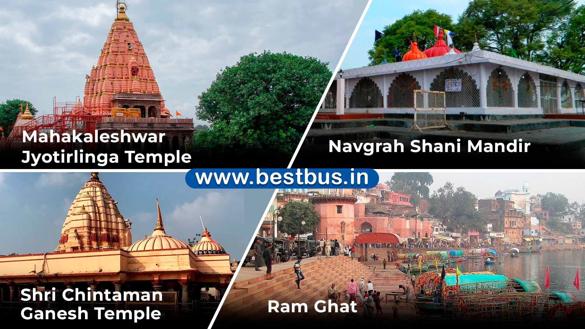 Bhopal-omkareshwar-sanchi-ujjain Tour Package From Hyderabad By Train