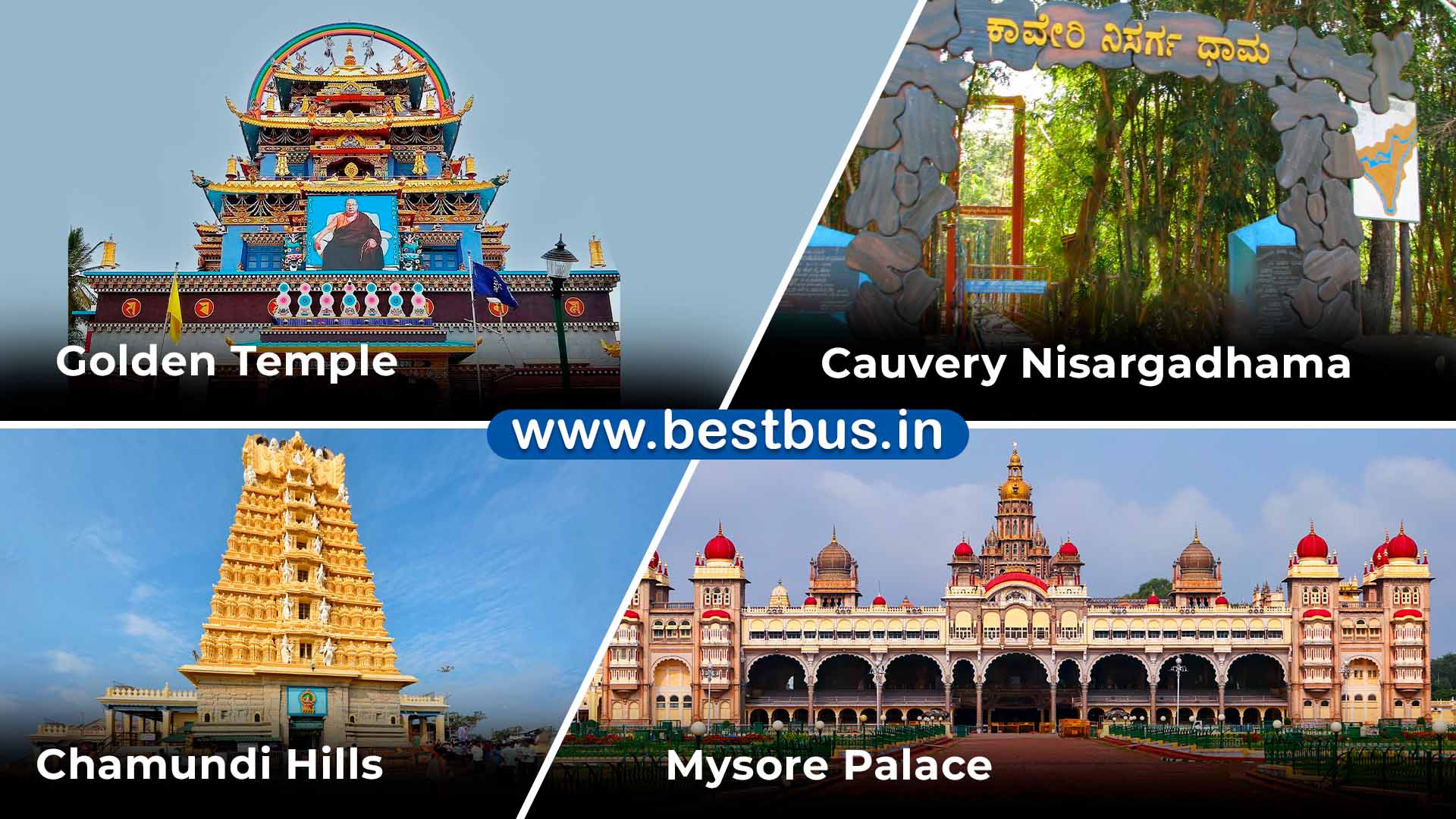 Chennai to Coorg-Mysore 4 Nights-5 Days Tour Package By Train