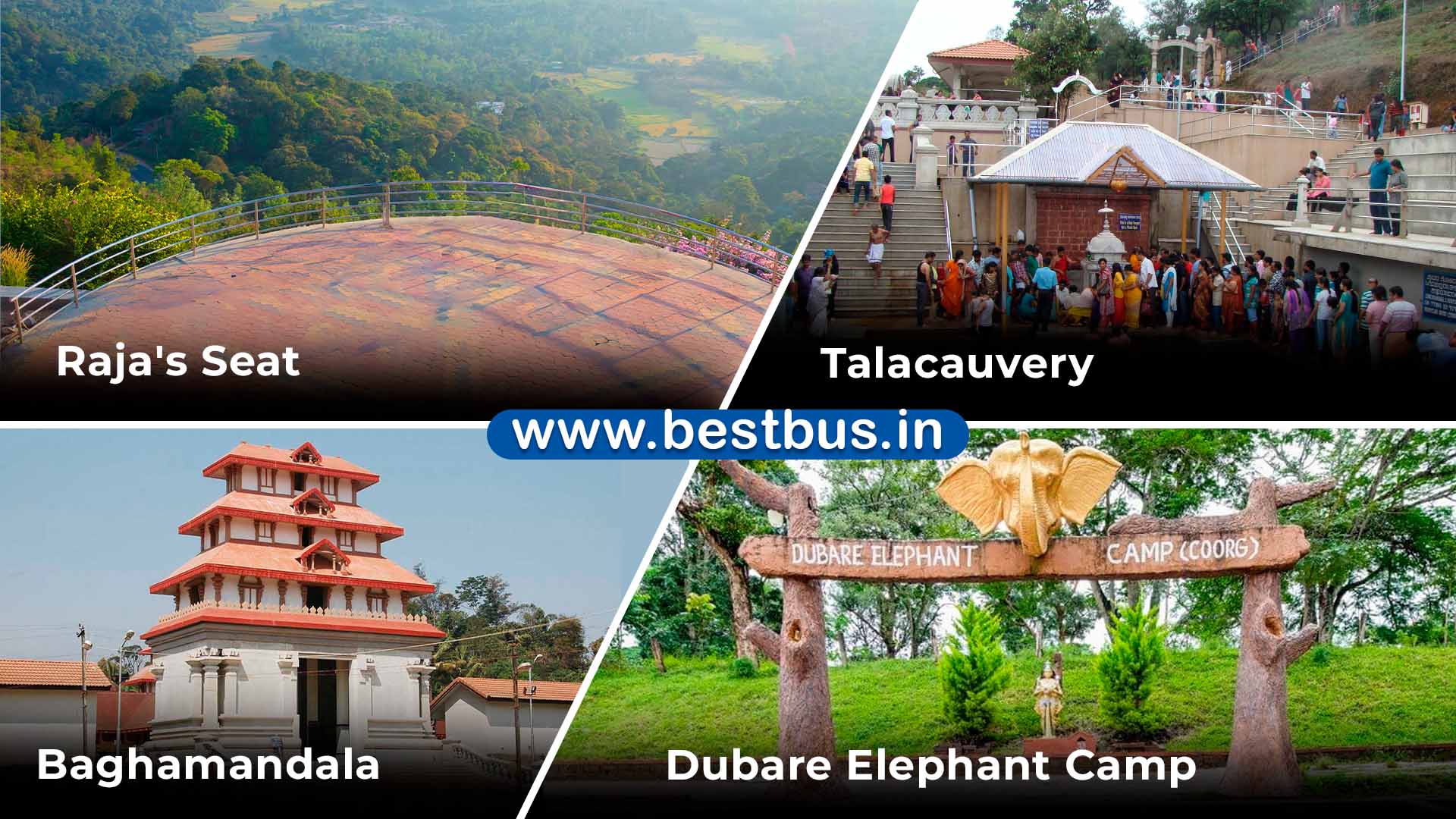 Chennai to Coorg-Mysore 4 Nights-5 Days Tour Package By Train