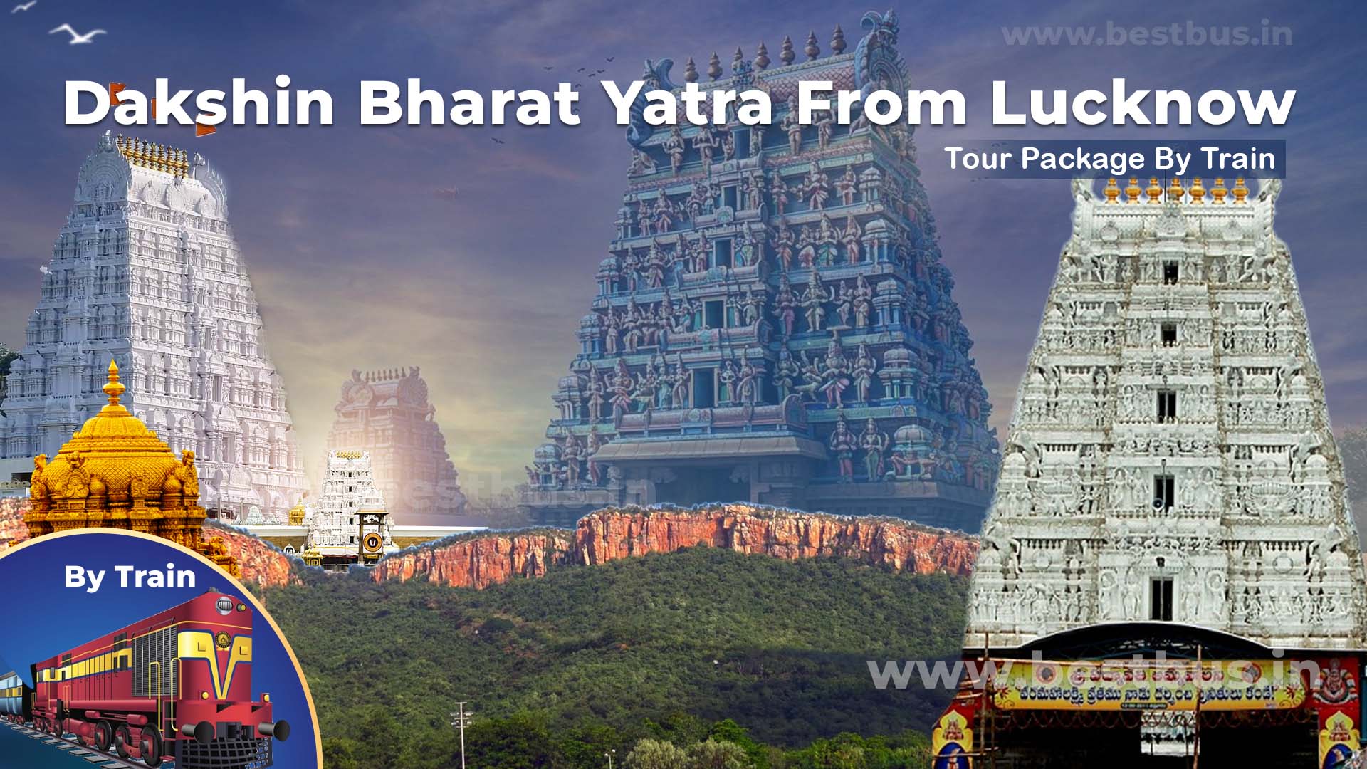 Dakshin Bharat Yatra From Rishikesh Vian Haridwar-Lucknow