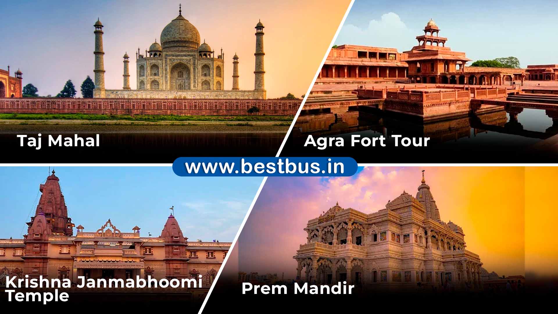 Delhi To Agra Mathura Vrindavan Tour Package By Car