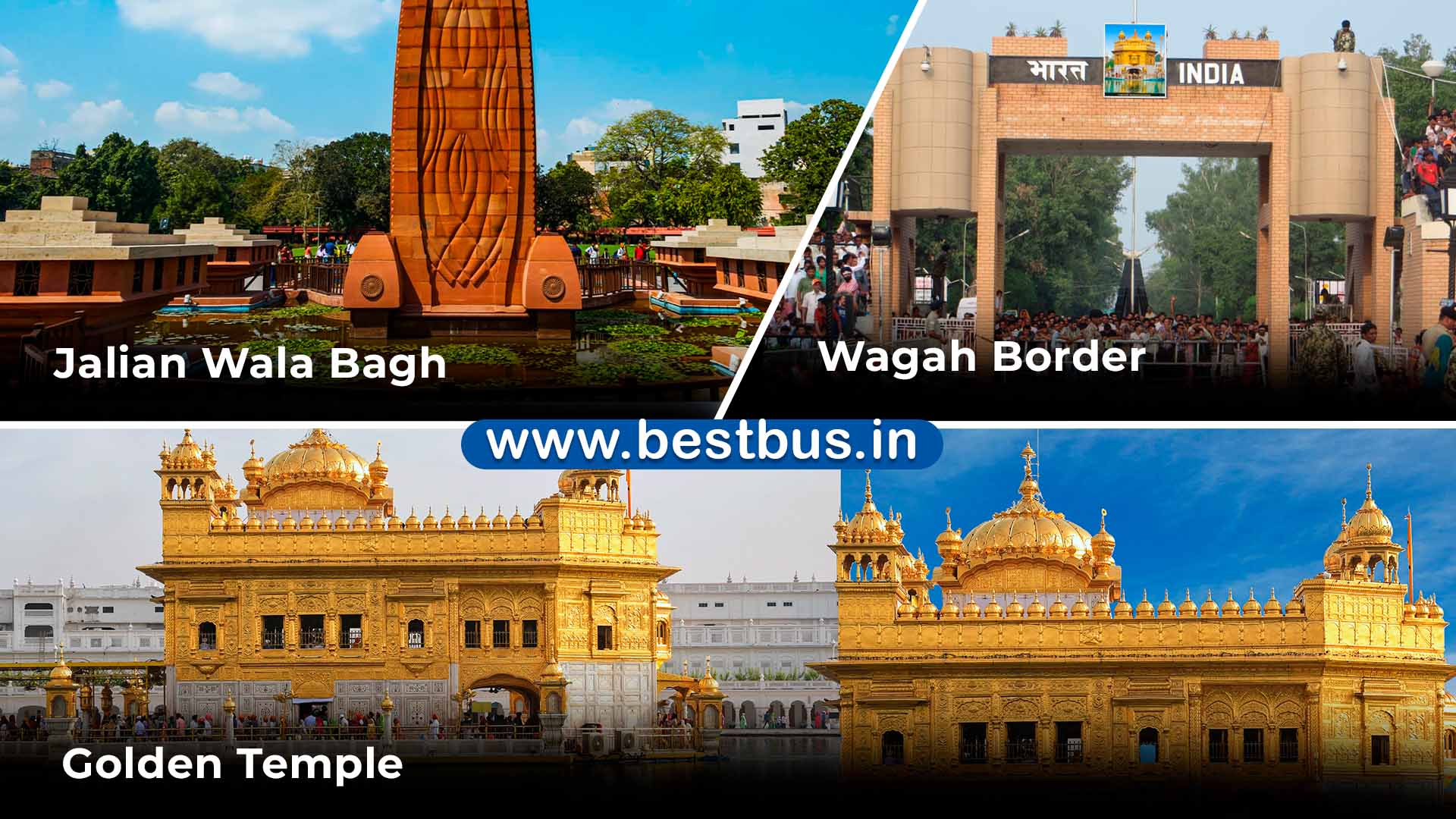 Delhi To Amritsar 1 Night-2 Days Tour Package With Golden Temple By Train