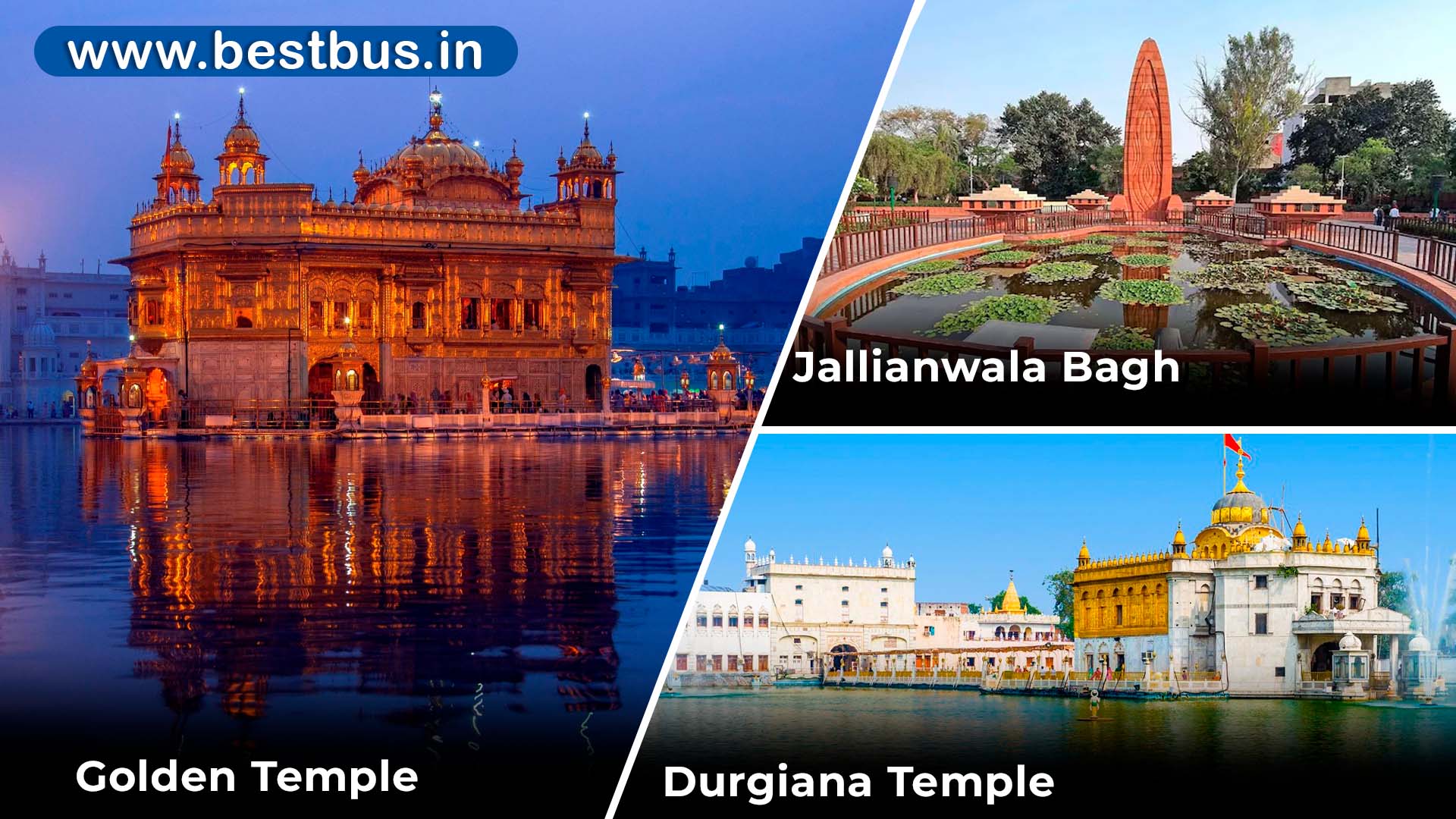 Delhi To Amritsar One Day Tour Package By Bus
