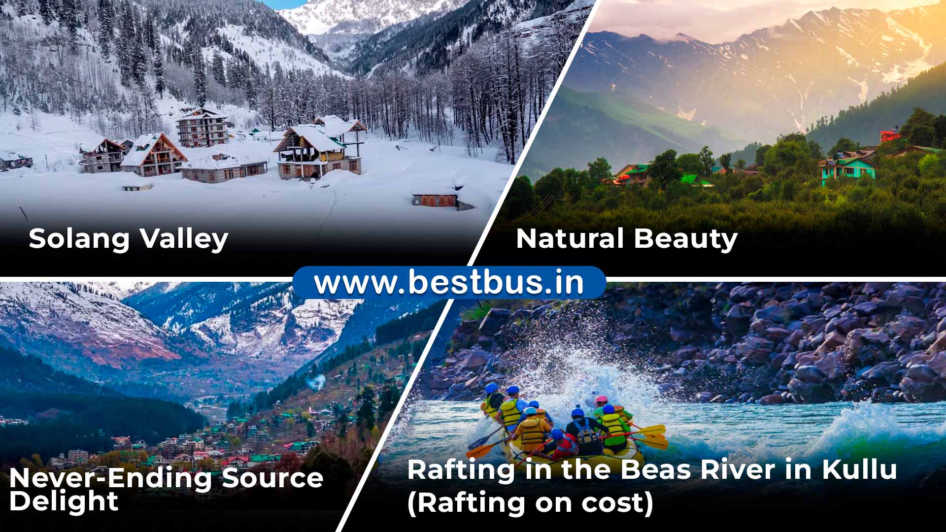 Delhi to Kullu Manali 3 Nights-4 Days Tour Package