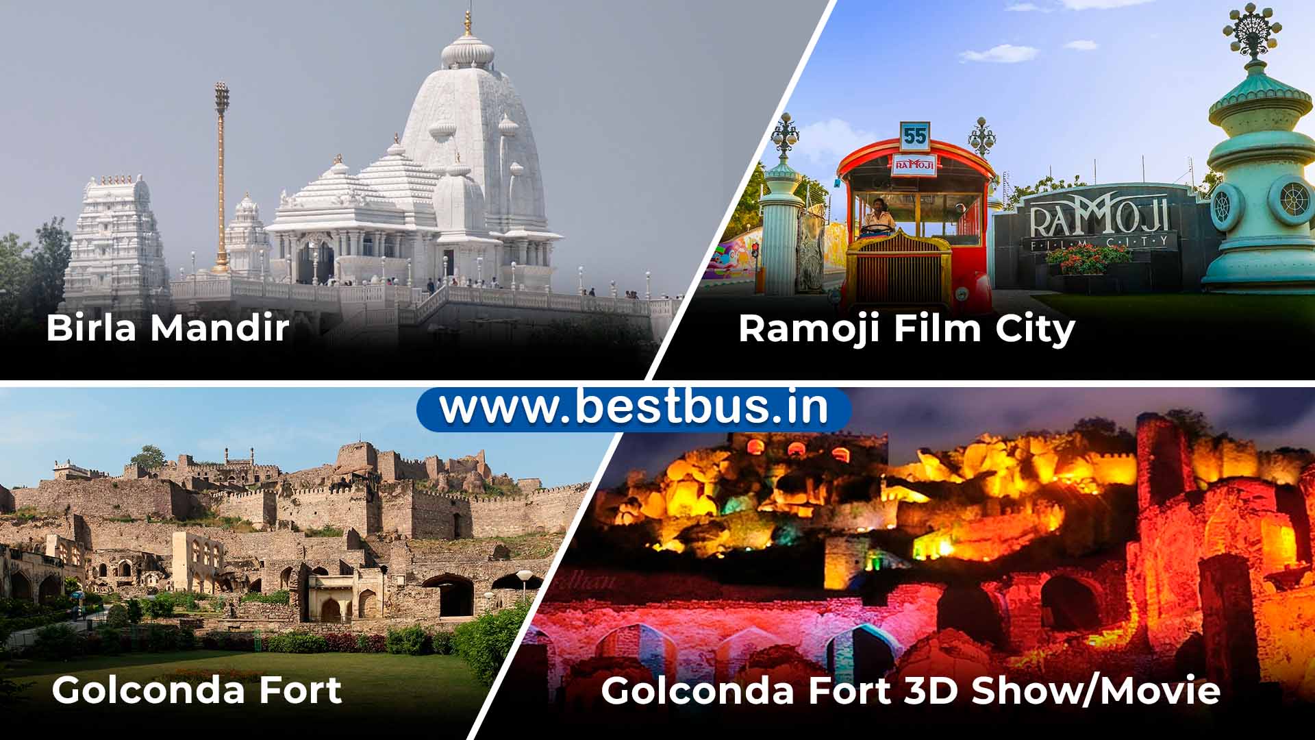 Economy Hyderabad Tour Package For 1 Night-2 Days