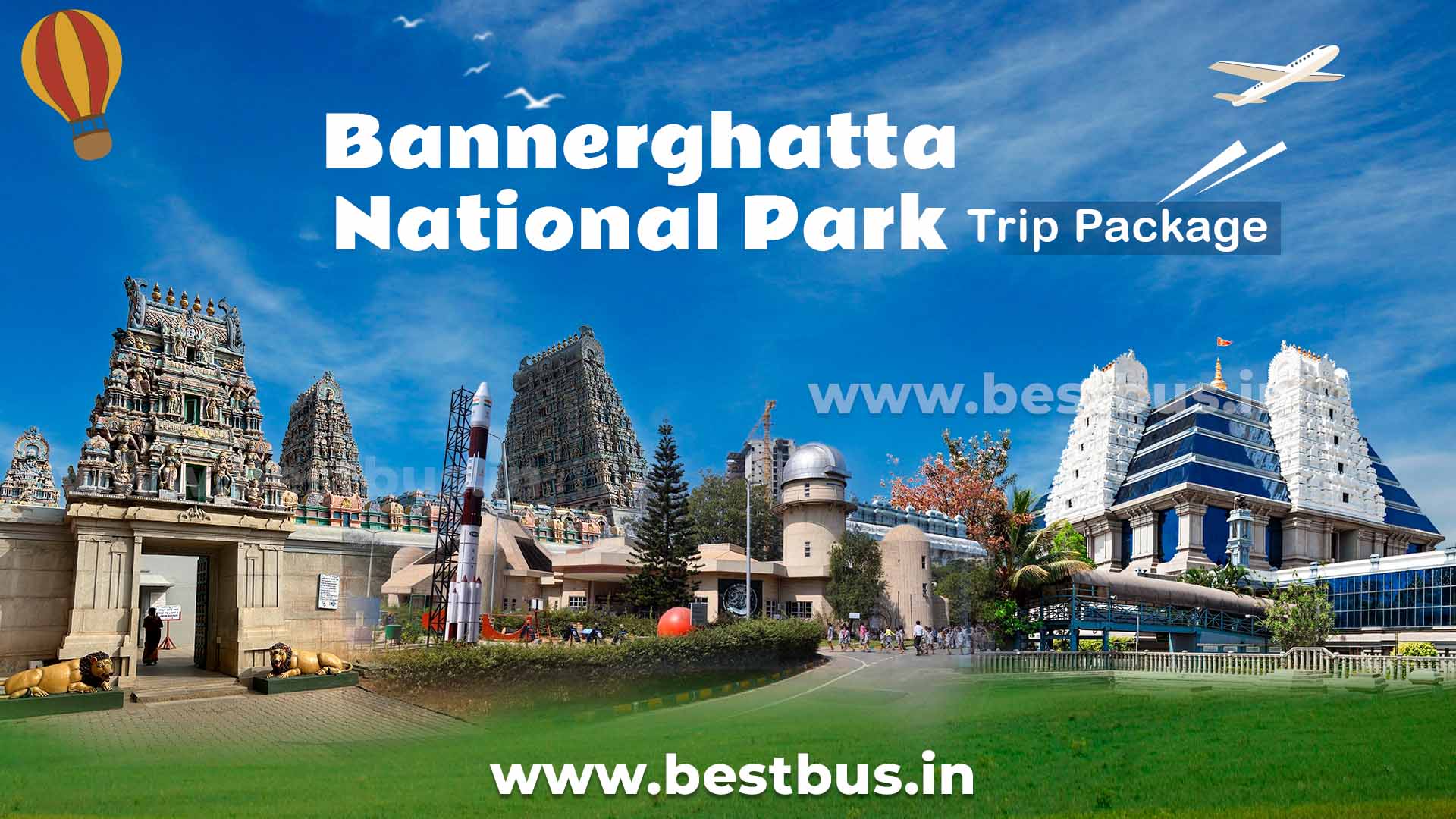 Full Day Bangalore Sightseeing With Bannerghatta By Car