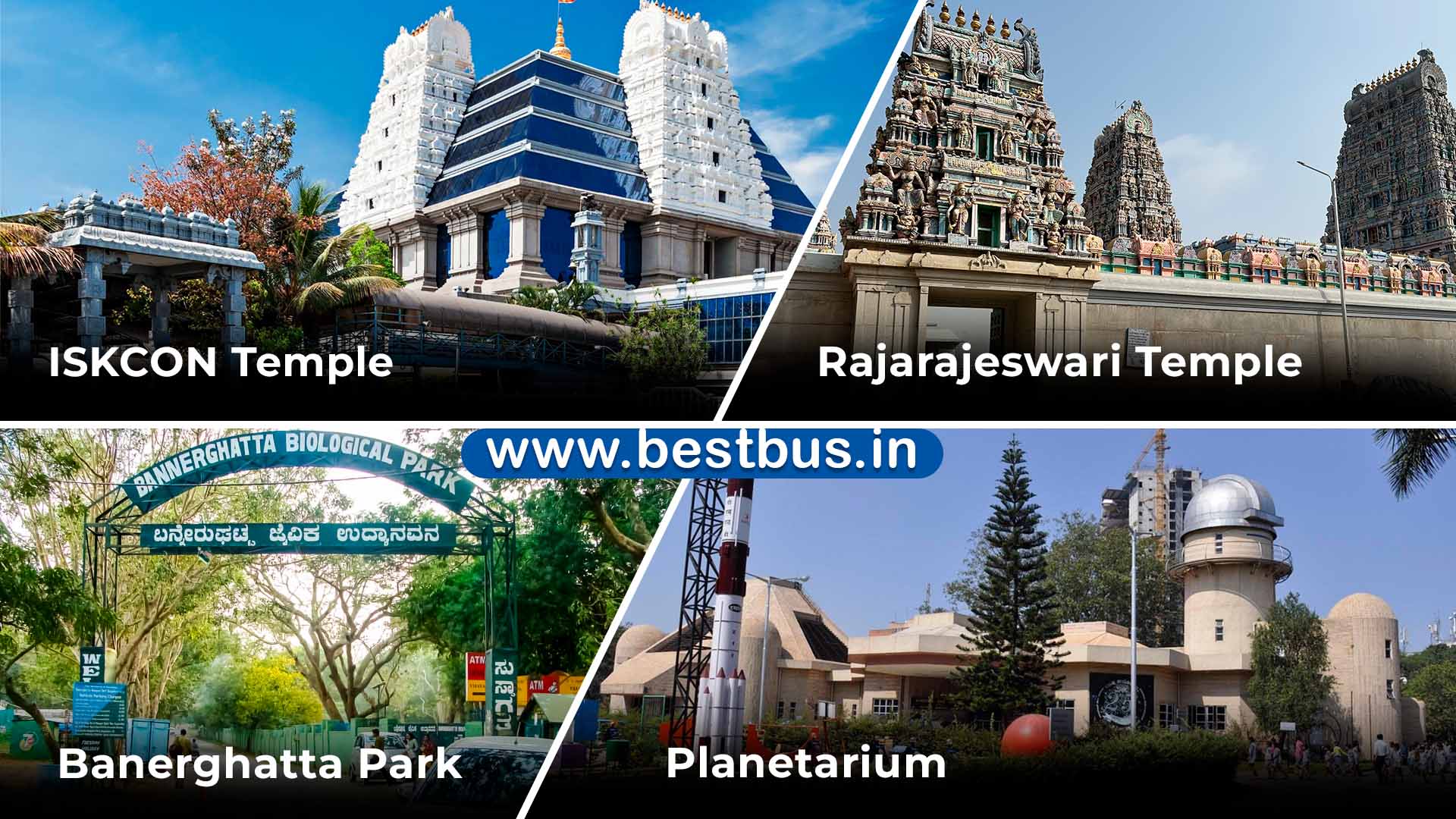 Full Day Bangalore Sightseeing with Bannerghatta by Car