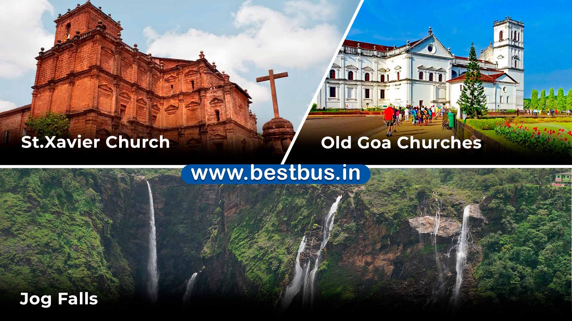 Goa-gokarna-jog Falls Tour Package From Bangalore