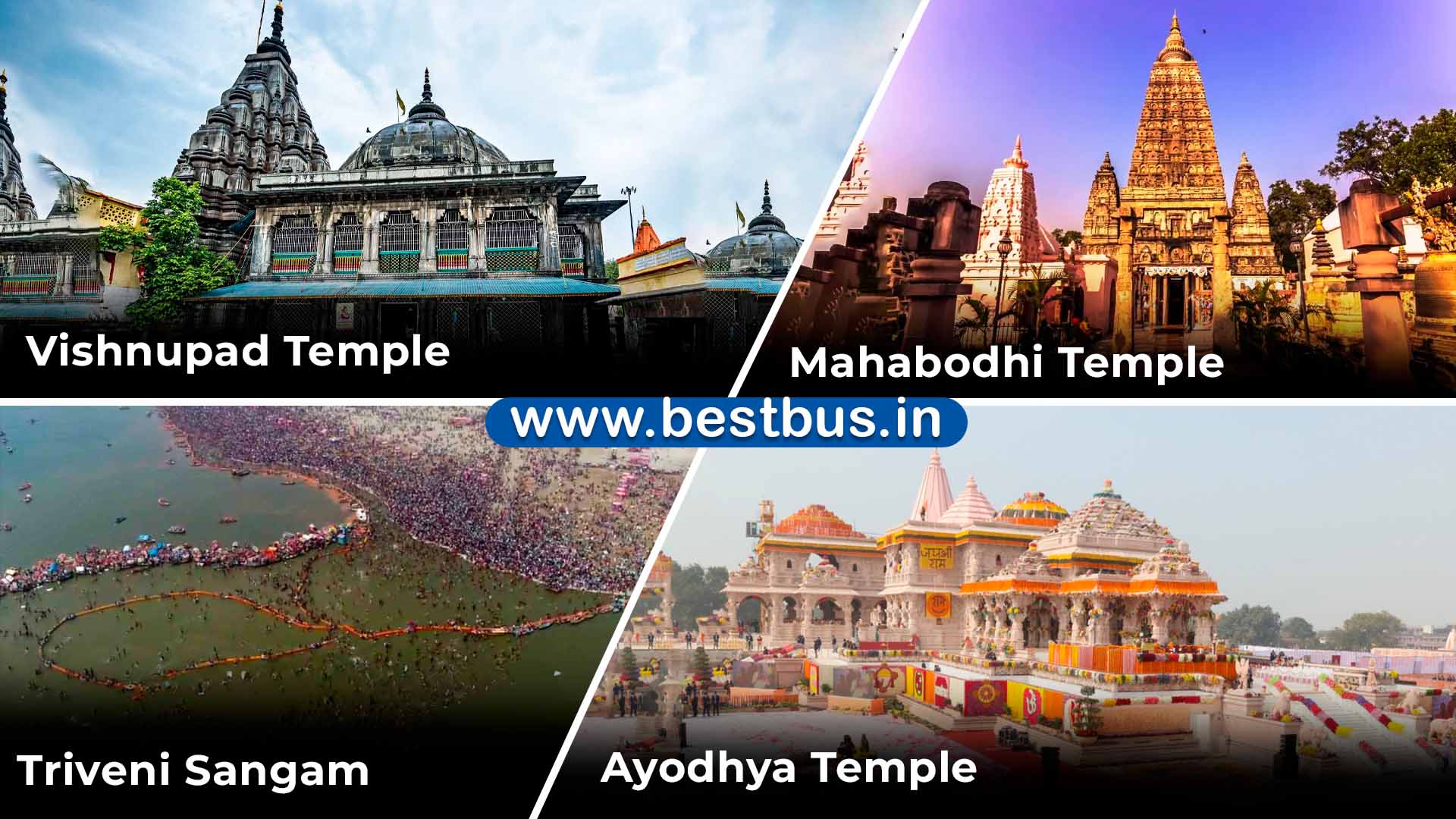 Holy Ayodhya With Varanasi-gaya-kashi-ayodhya-prayagraj From Bengaluru By Flight