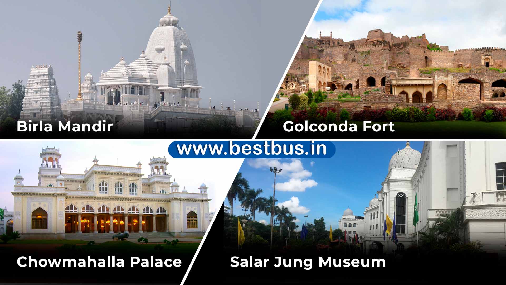 Hop-On-Hop-Off Hyderabad City Sightseeing Package