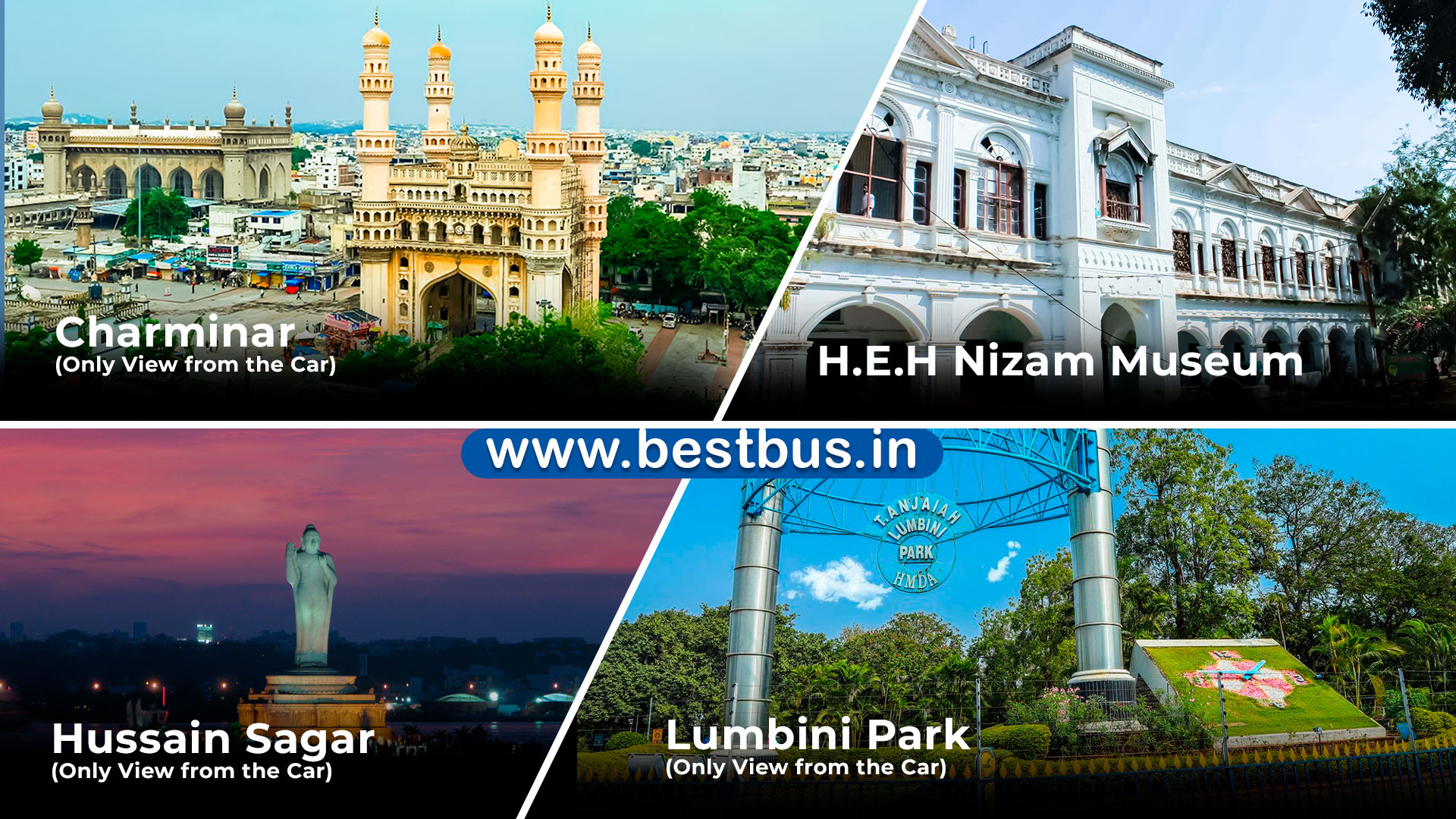 Hyderabad City Tour By Car