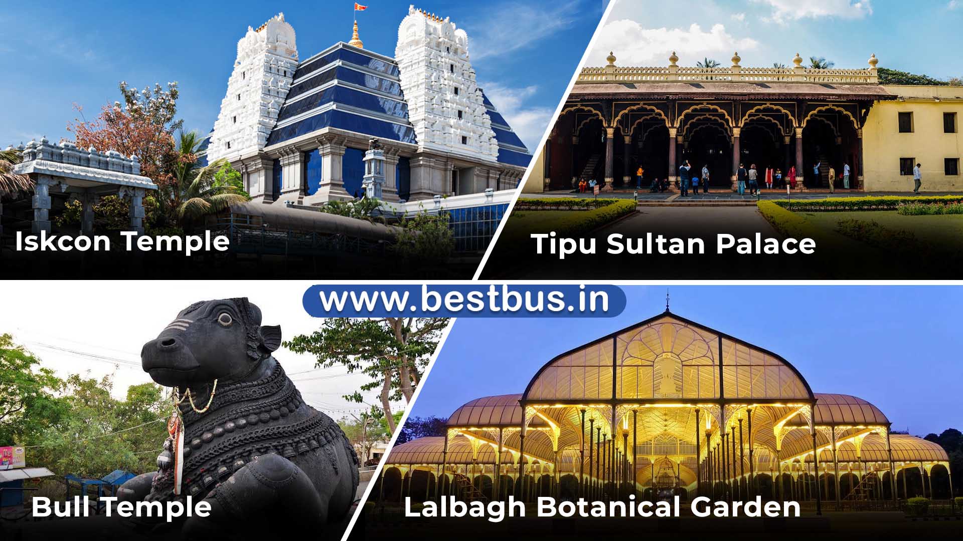 Hyderabad To Bangalore-Mysore Tour Package By Bus  1