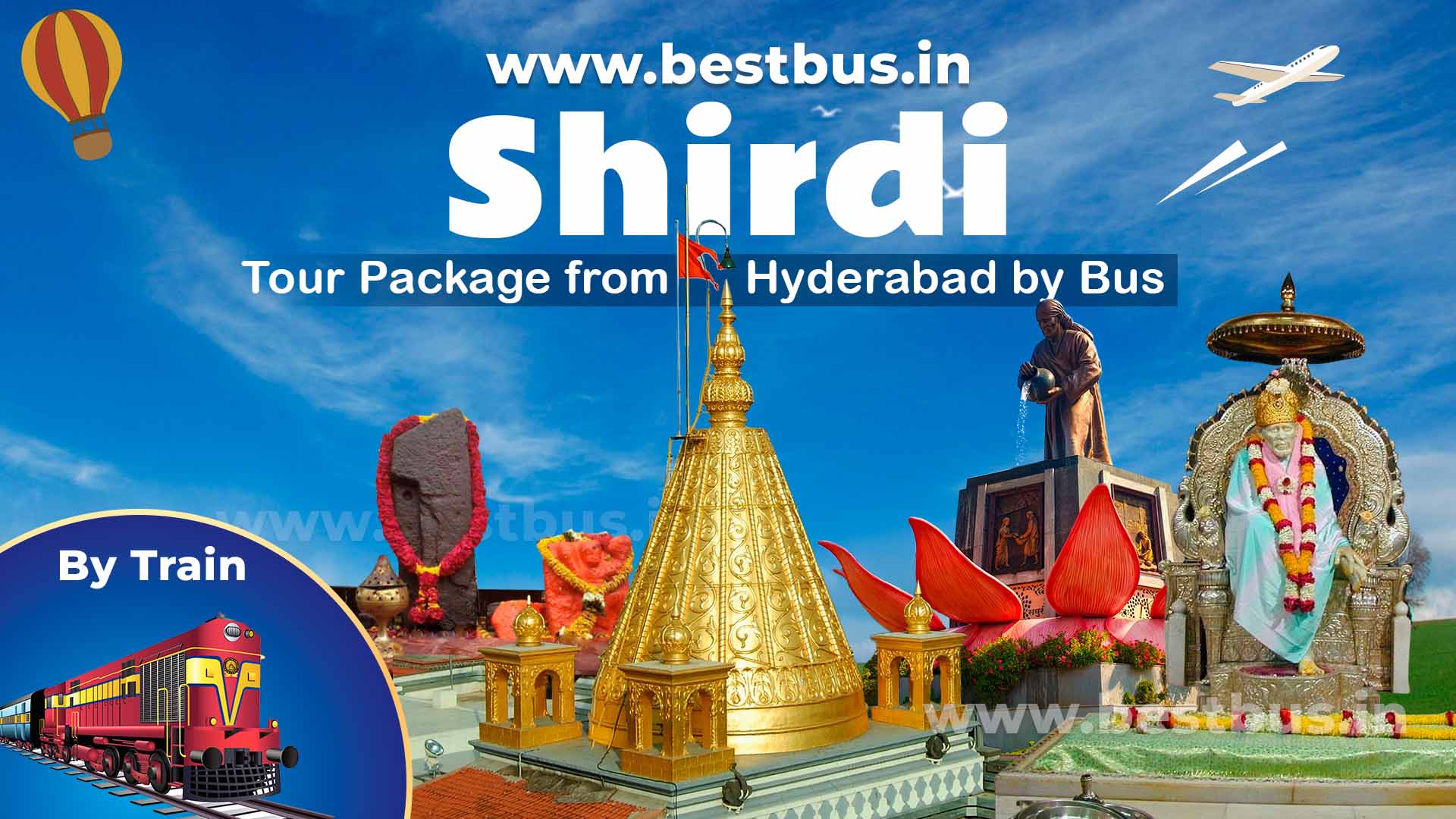 Hyderabad To Shirdi Shani Shingnapur Tour Package By Train