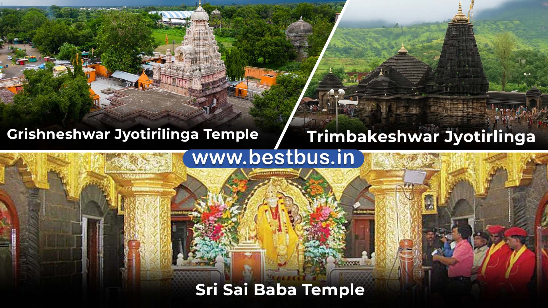 Hyderabad To Shirdi With 3 Jyotirlinga Darshan Aurangabad Bhimashankar Nashik 01
