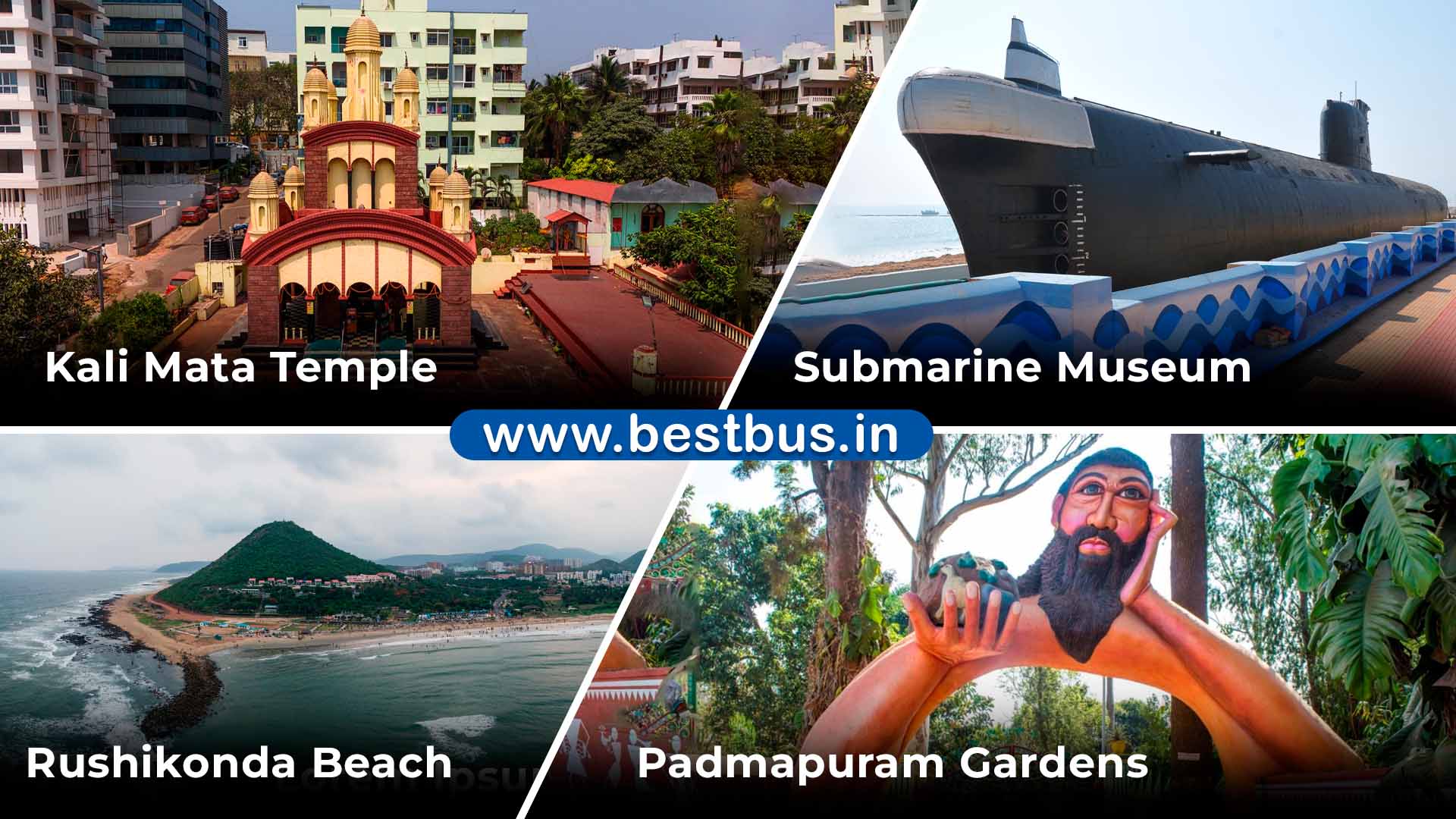 Hyderabad To Visakhapatnam(Vizag)-Araku-Simhachalam Tour Package By Train