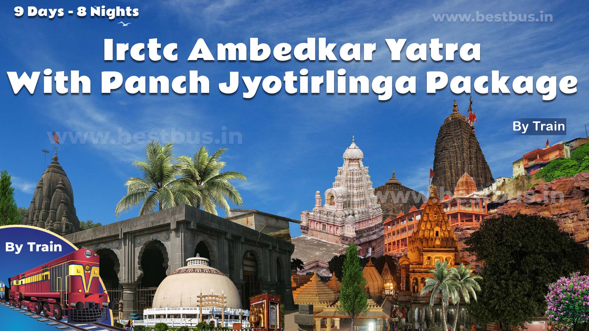 Irctc Ambedkar Yatra With Panch Jyotirlinga Package