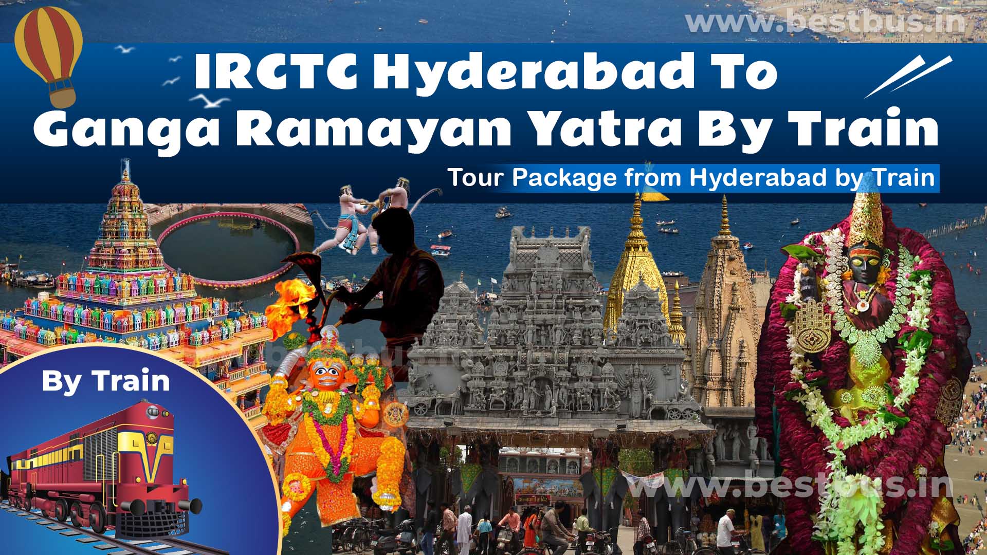 Irctc Hyderabad To Ganga Ramayan Yatra By Train