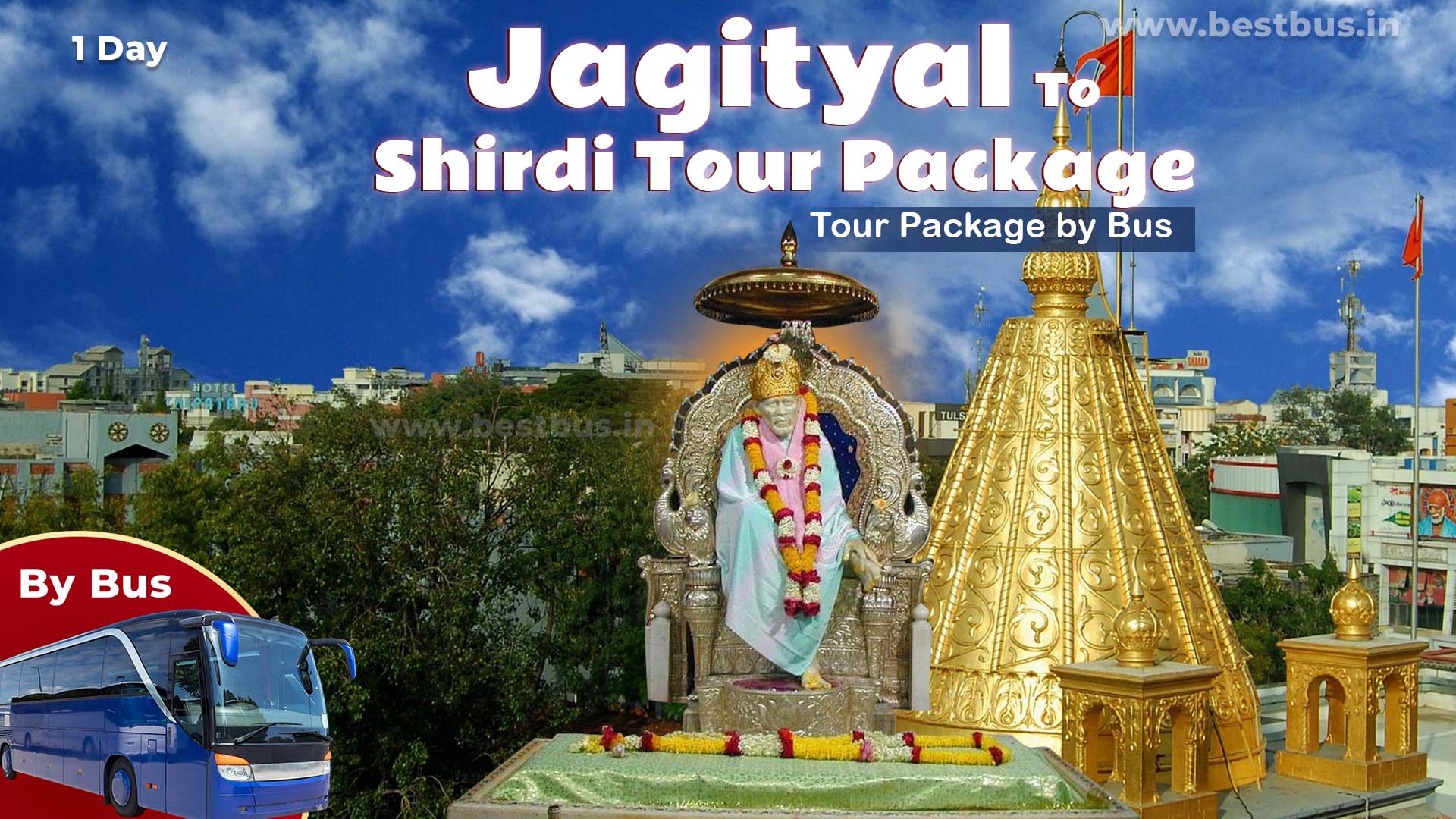 Jagityal To Shirdi Tour Package By Bus